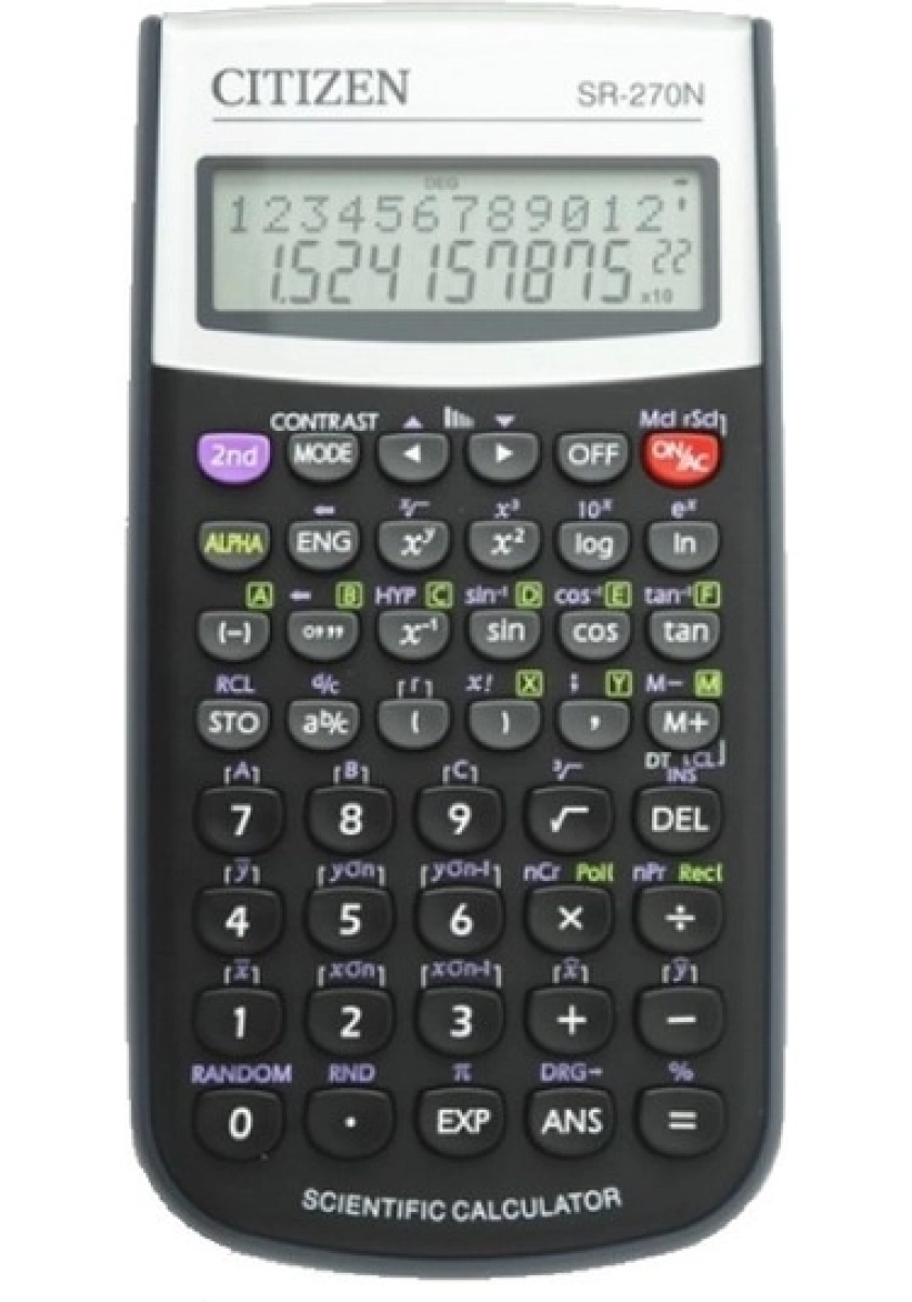  CITIZEN FONKSİYONLU HESAP MAKİNASI-270N