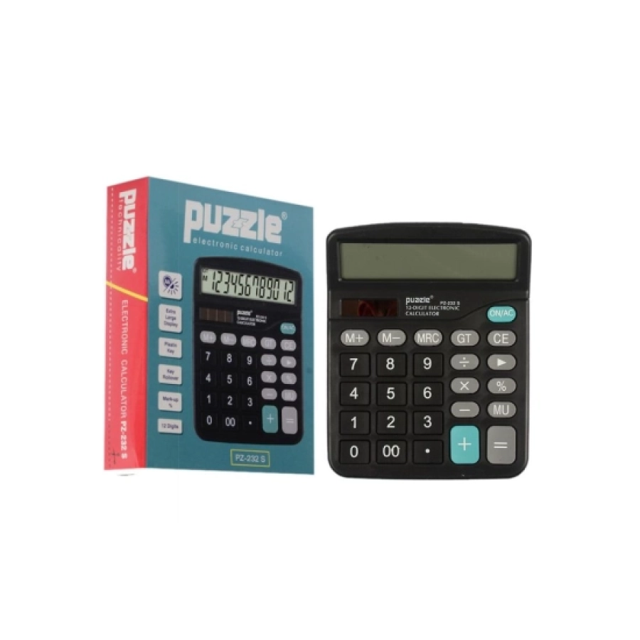  PUZZLE HESAP MAKİNASI KÜÇÜK PZ 232