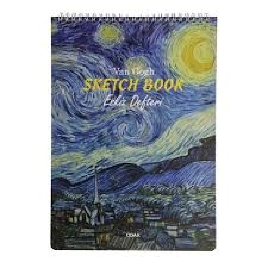  ESKİZ DEFTERİ VAN GOGH KRAFT IVORY A4 TELLİ